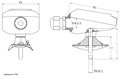 Габаритные размеры OptiSensor TF65